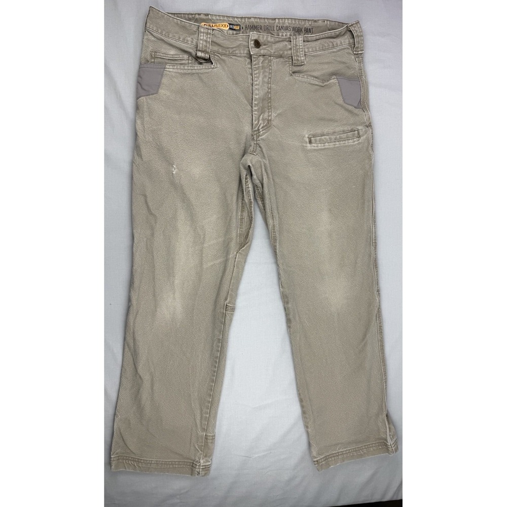 Noble Outfitters Hammer Drill Canvas Work Pants Khaki 34x30